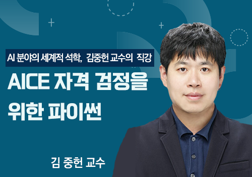 AICE 자격 검정을 위한 파이썬